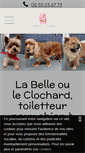 Mobile Screenshot of labelleouleclochard.com